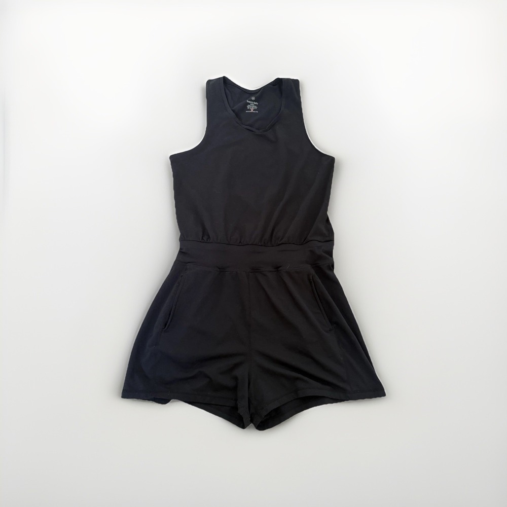 Sweaty Betty Black Sleeveless Romper
